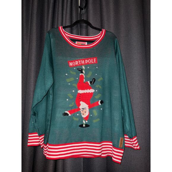 Ugly Christmas Sweater Xmas Size XL Tipsy Elves - Picture 1 of 3